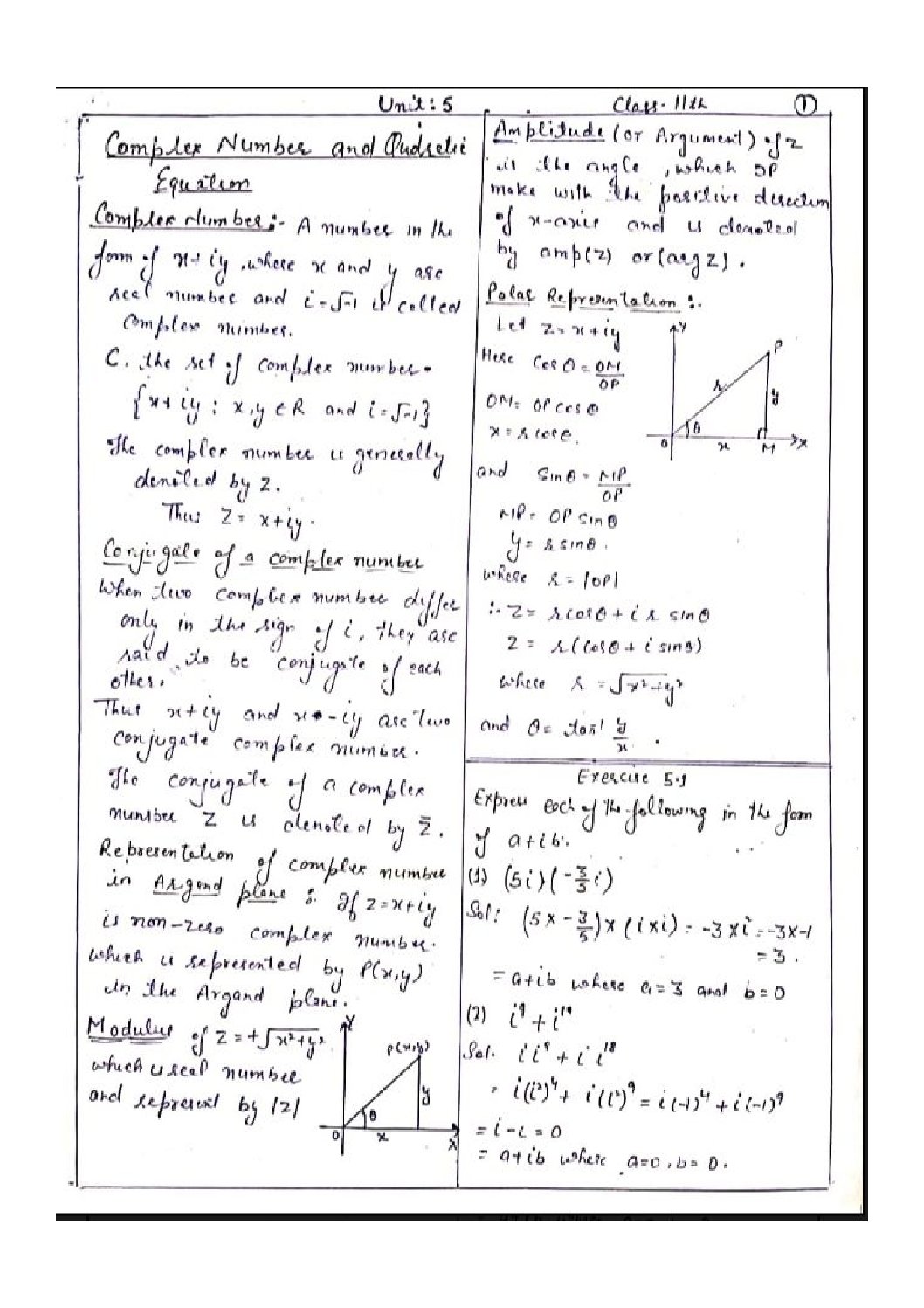 Class 11 Mathematical induction Handwritten Notes PDF Shop
