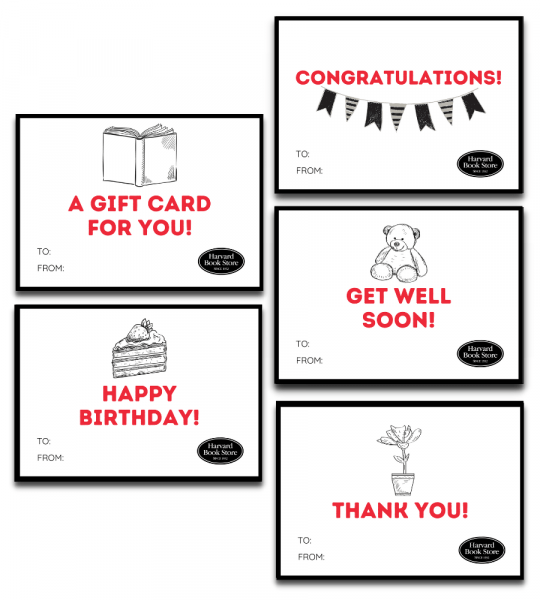 Harvard Book Store Gift Card Harvard Book Store