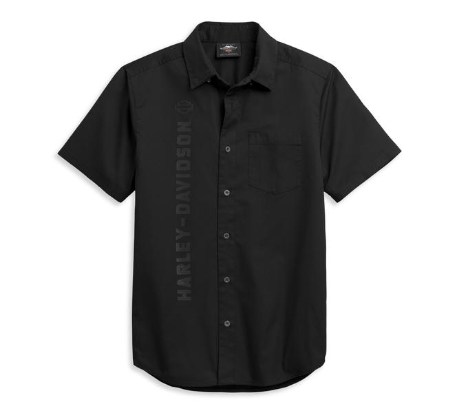 HARLEY DAVIDSON SHIRTWOVEN,BLACK HarleyDavidson Rimouski
