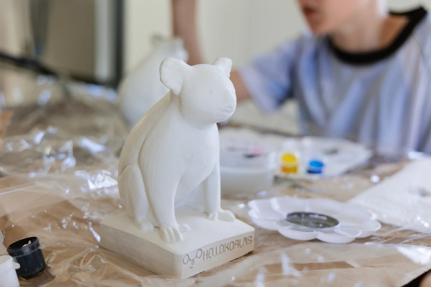 Paint Your Own Sculpture Hello Koalas Gift Shop