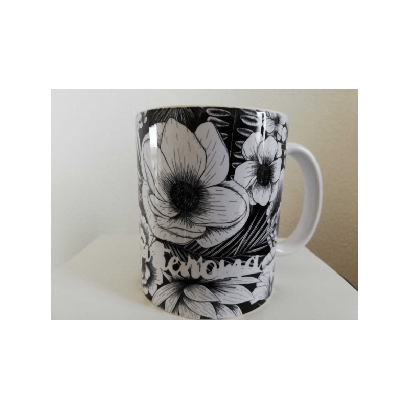 Cricut Infusible Ink Transferbogen, Black Botanicals Hundlinger