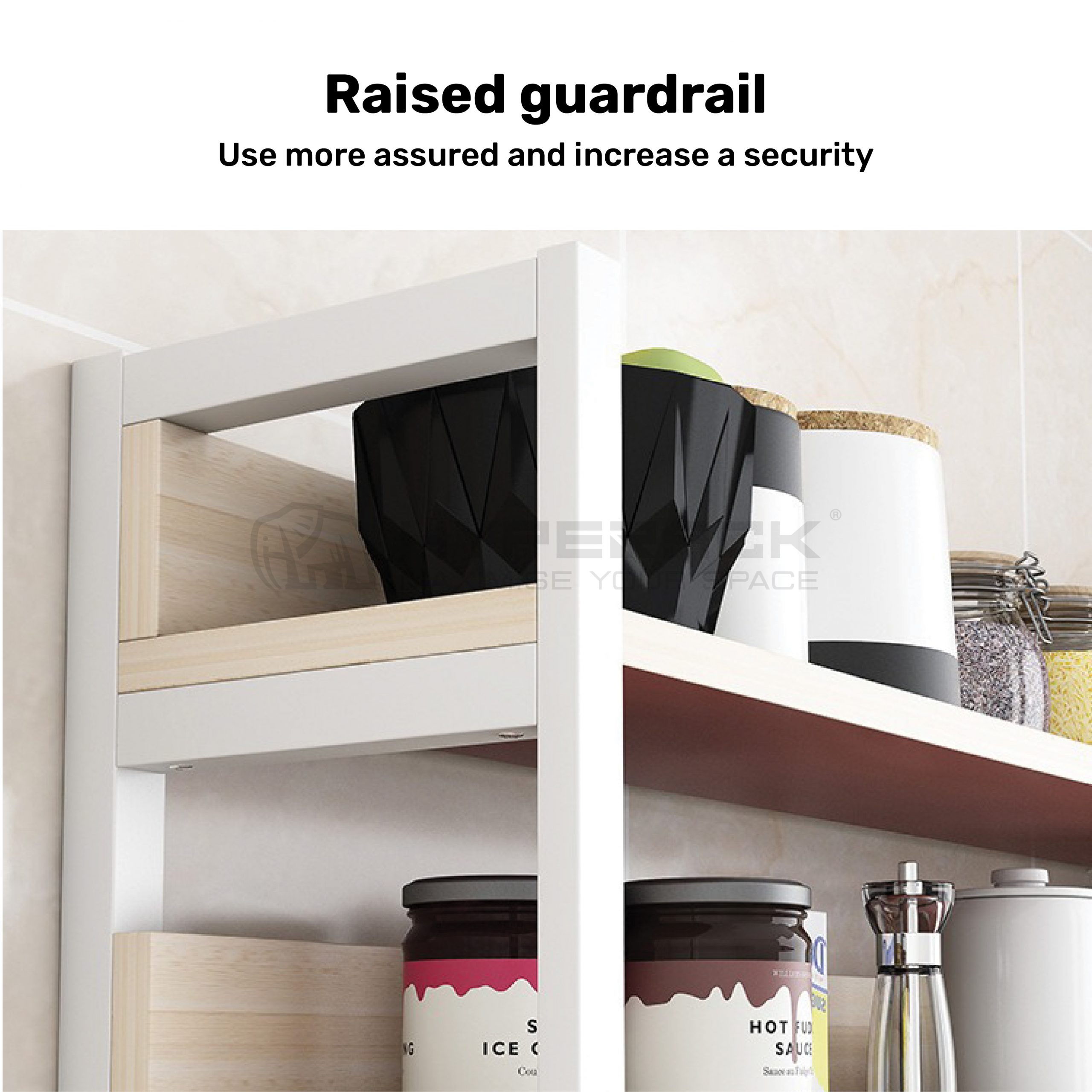 HYPERACK ™️ Kitchen Rack Storage Rack Shelf Rack Furniture Microwave