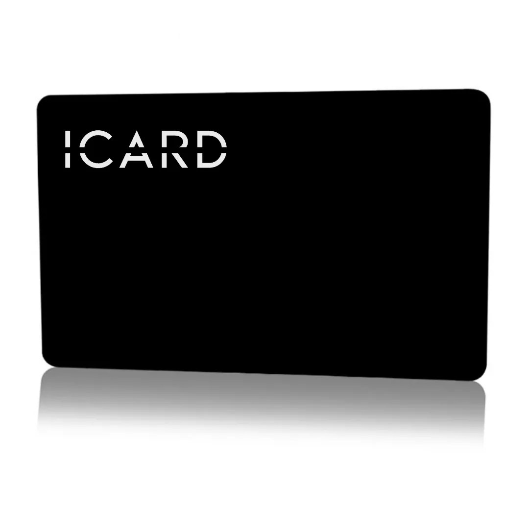 ICARD Digital Business Card Standard Black Card
