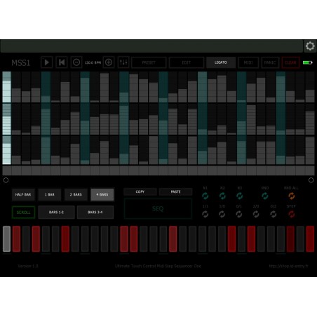 Lemur Midi Step Sequencer One