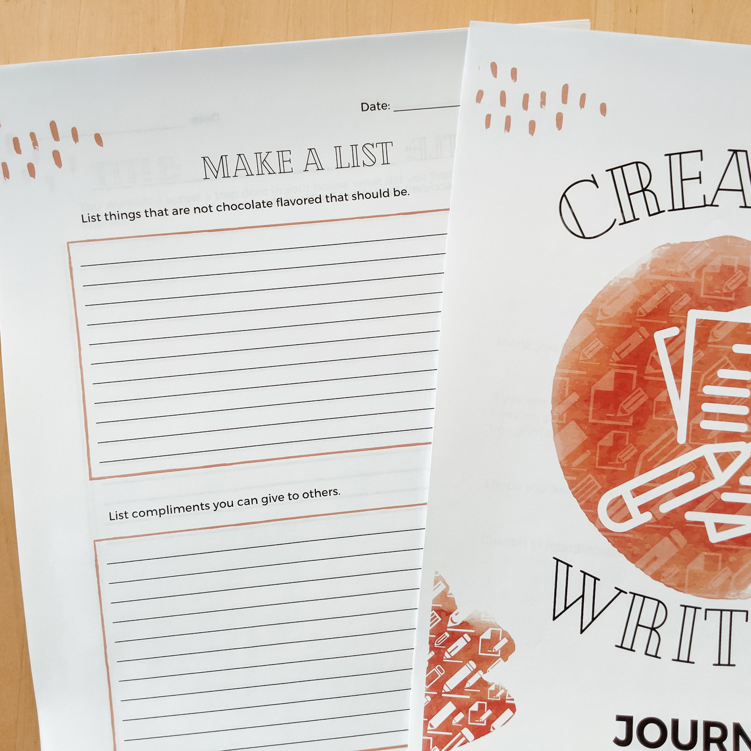 Creative Journals Bundle Writing & Drawing Intentional