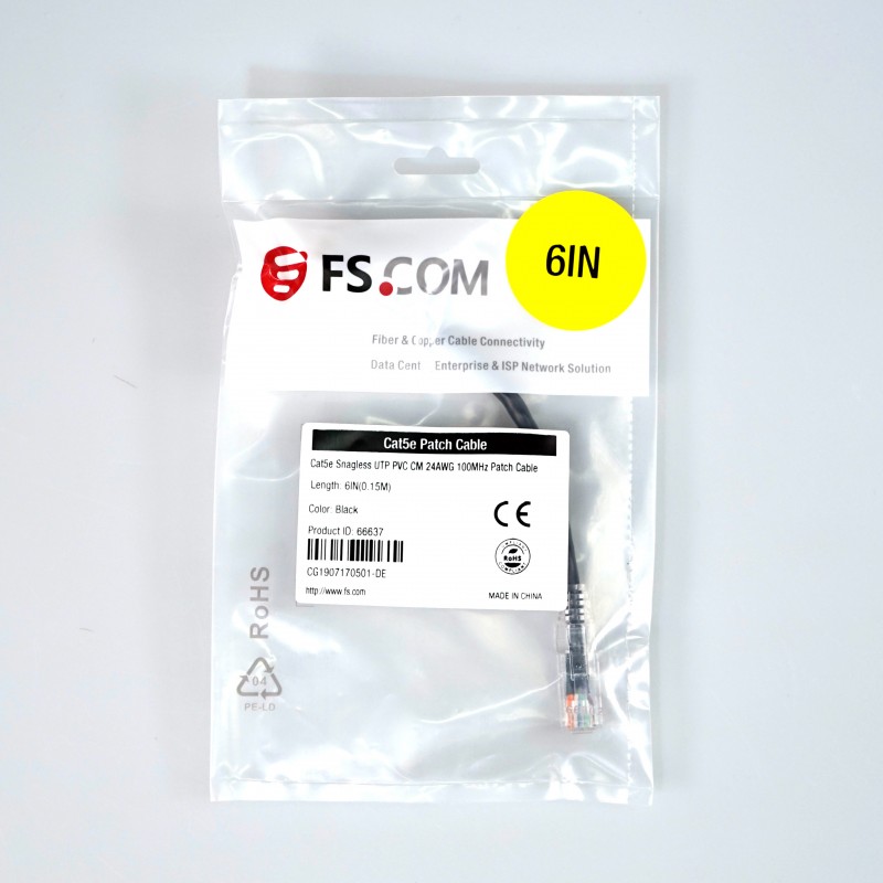 15CM - 6inch Patch Cable Cat 5e