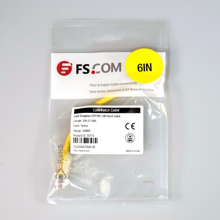 15CM - 6inch Patch Cable Cat 5e