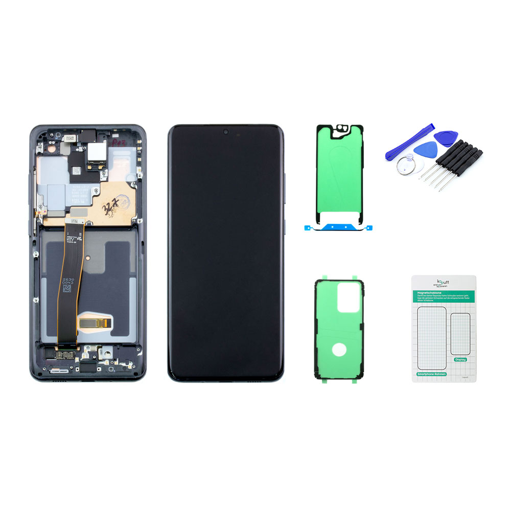 Samsung Galaxy S20 Ultra Display tauschen einfache Anleitung kaputt.de
