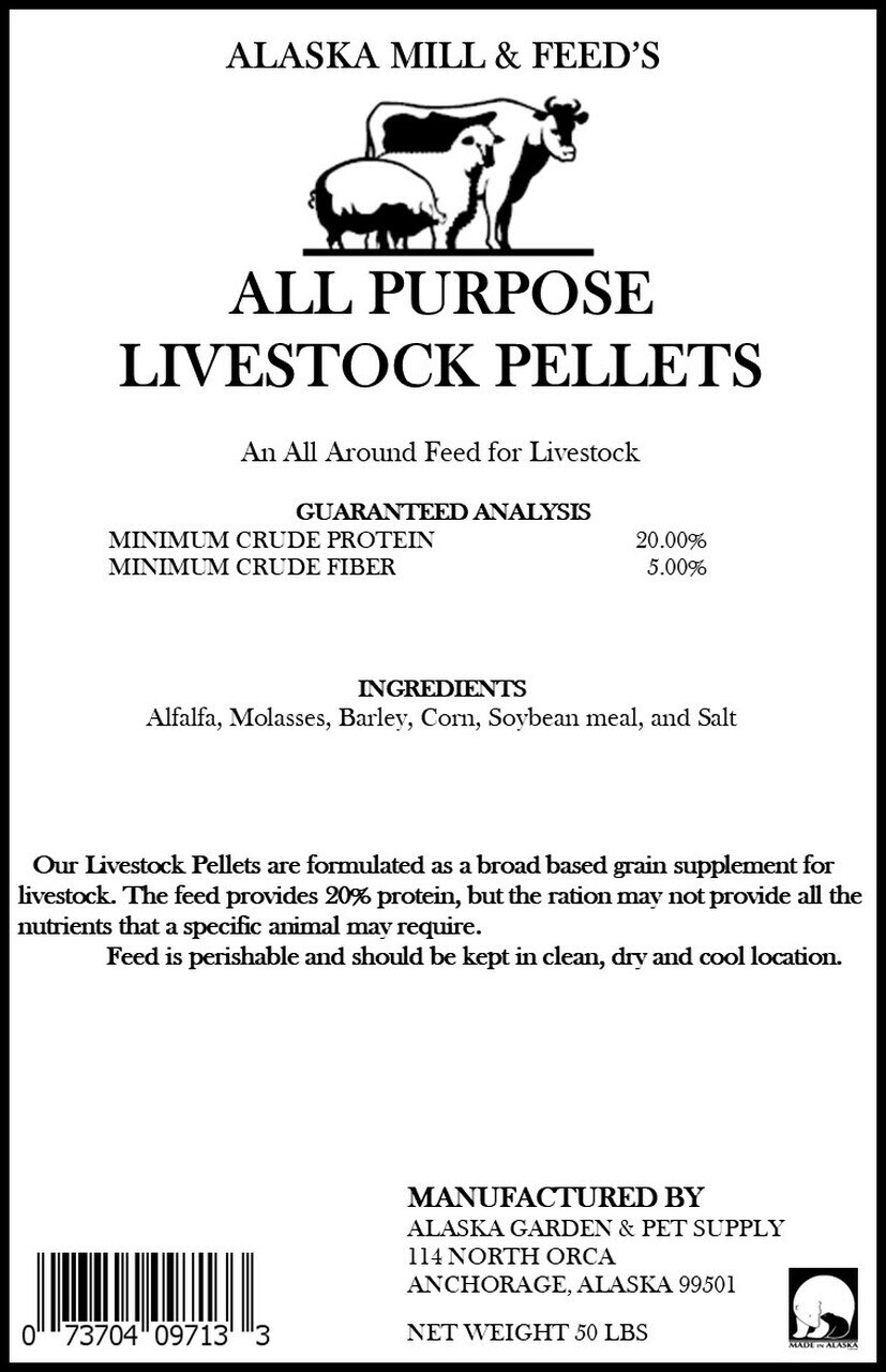 AKM Livestock AP 50 Kenai Feed