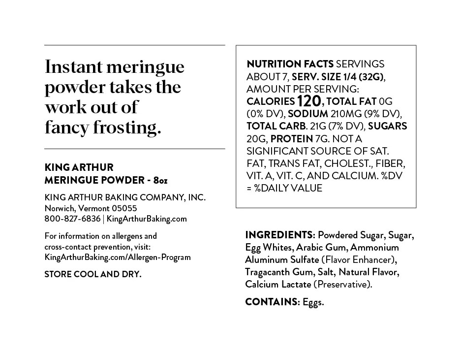 Meringue Powder King Arthur Baking Company