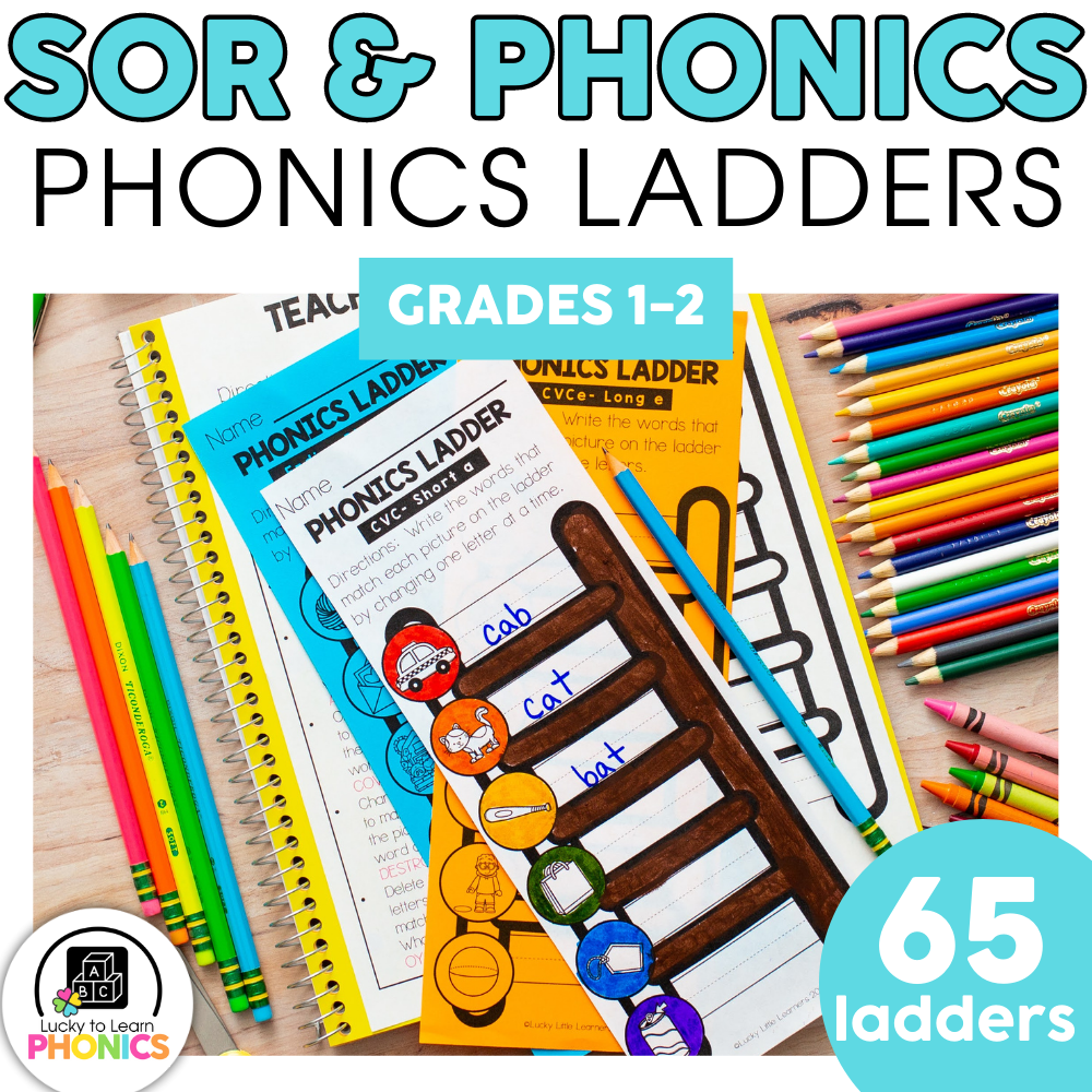 Phonics Word Ladders Lucky Little Learners