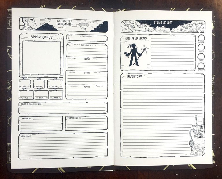 character book 5e luke howard