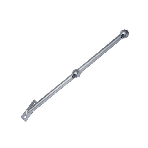 HANDRAIL STANCHION COMMERCIAL QUALITY GALVANIZED MTA30 x TOP x MOUNT