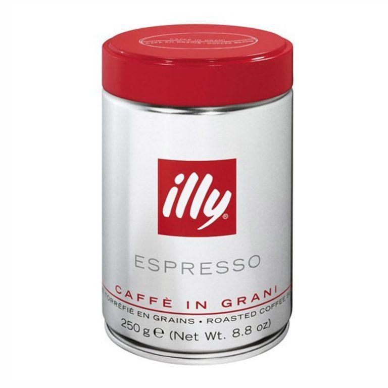 Illy Coffee Beans 250g tins MannVend