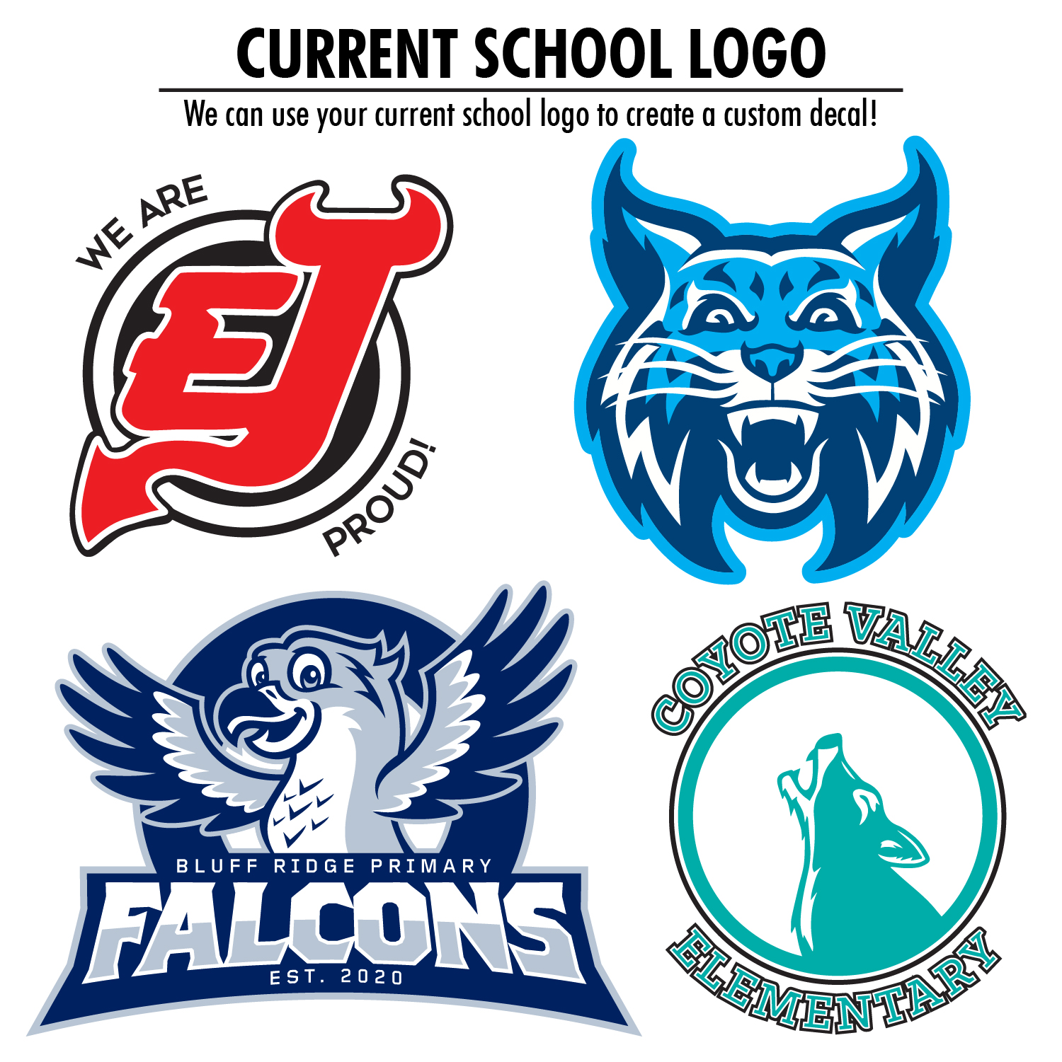 Logo Stickers Shop Mascot Junction