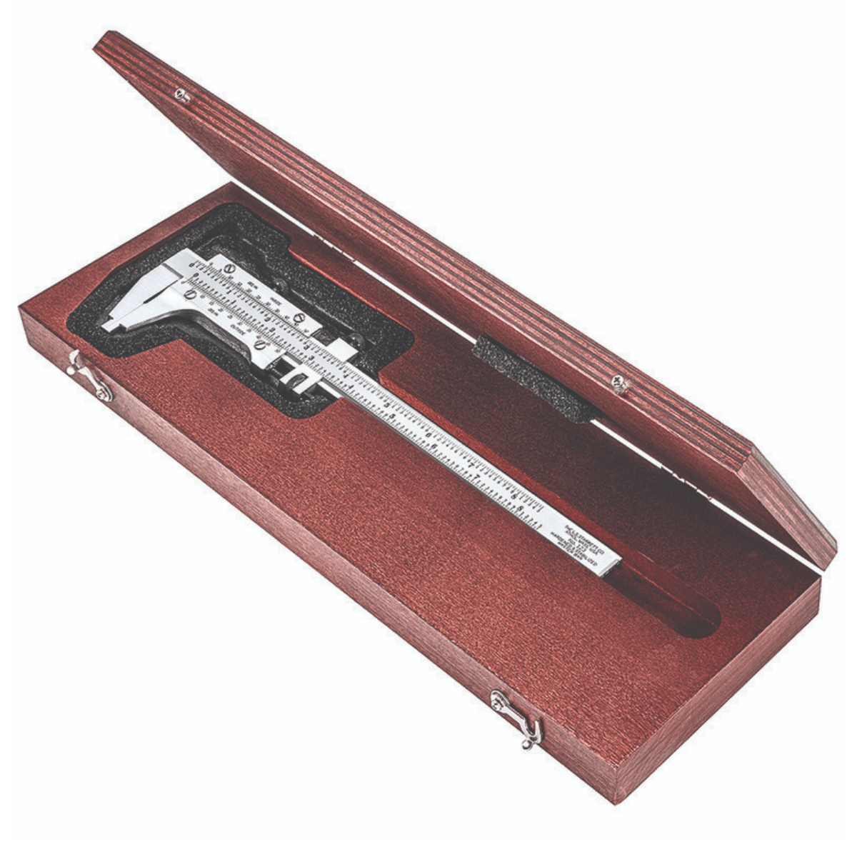 Starrett 123Z6 Master Vernier Slide Caliper, 06"