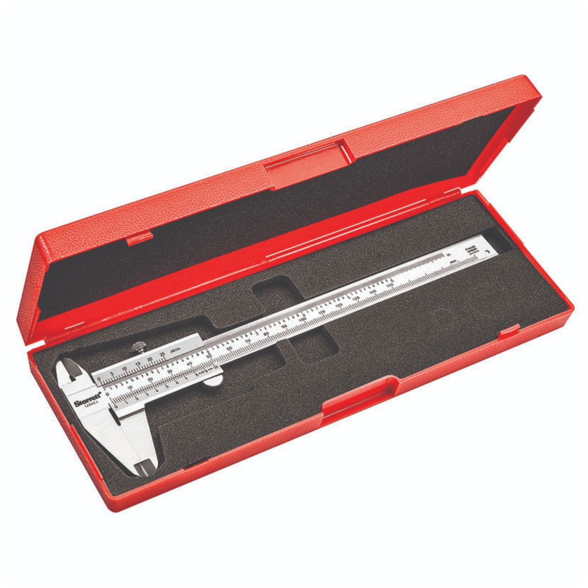 Starrett 125MEA6/150 Metric/English Vernier Caliper, 06"/ 0150mm