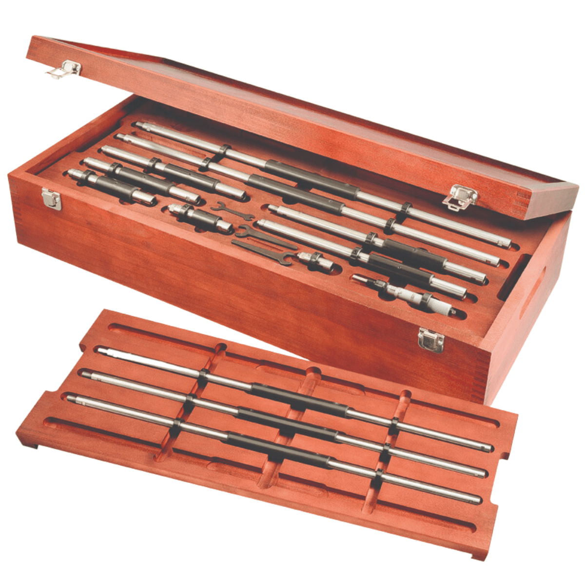 Starrett 128BZ Inside Micrometer Set with Case, 6150"