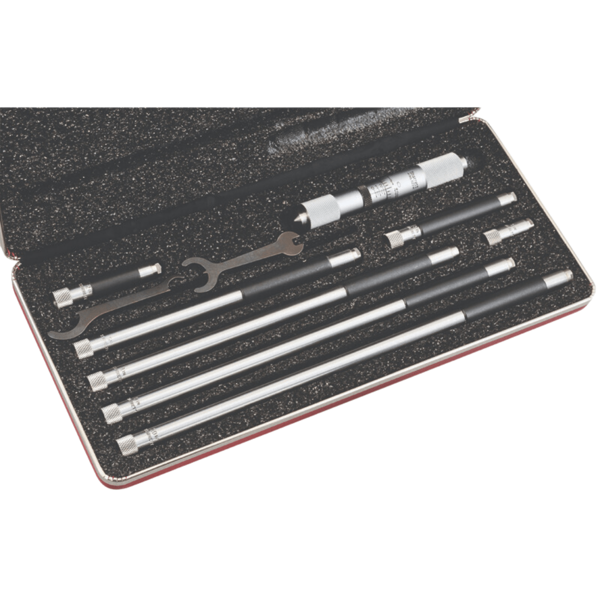 Starrett 823CZ Tubular Inside Micrometer Set with Case