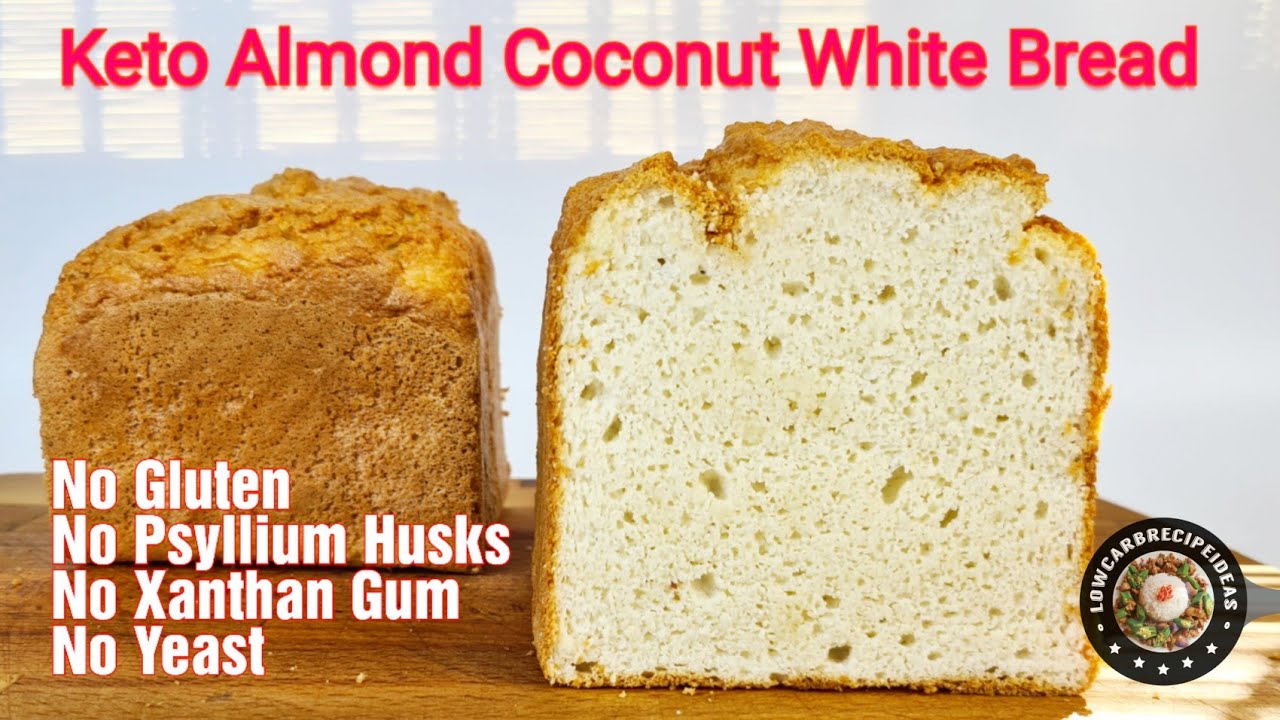 KETO ALMOND COCONUT WHITE BREAD MD Keto Home & Garden Malaysia