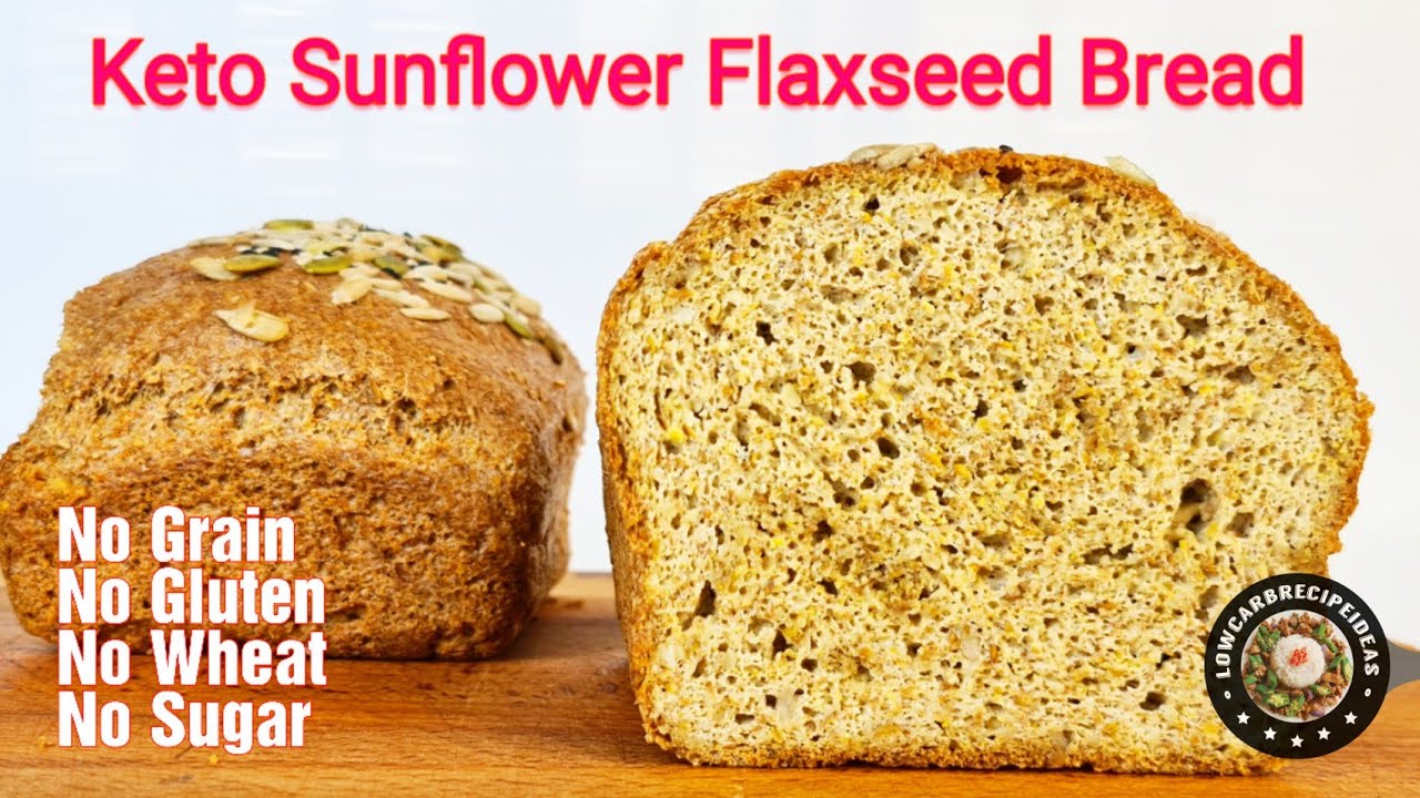 KETO SUNFLOWER FLAXSEED BREAD MD Keto Home & Garden Malaysia