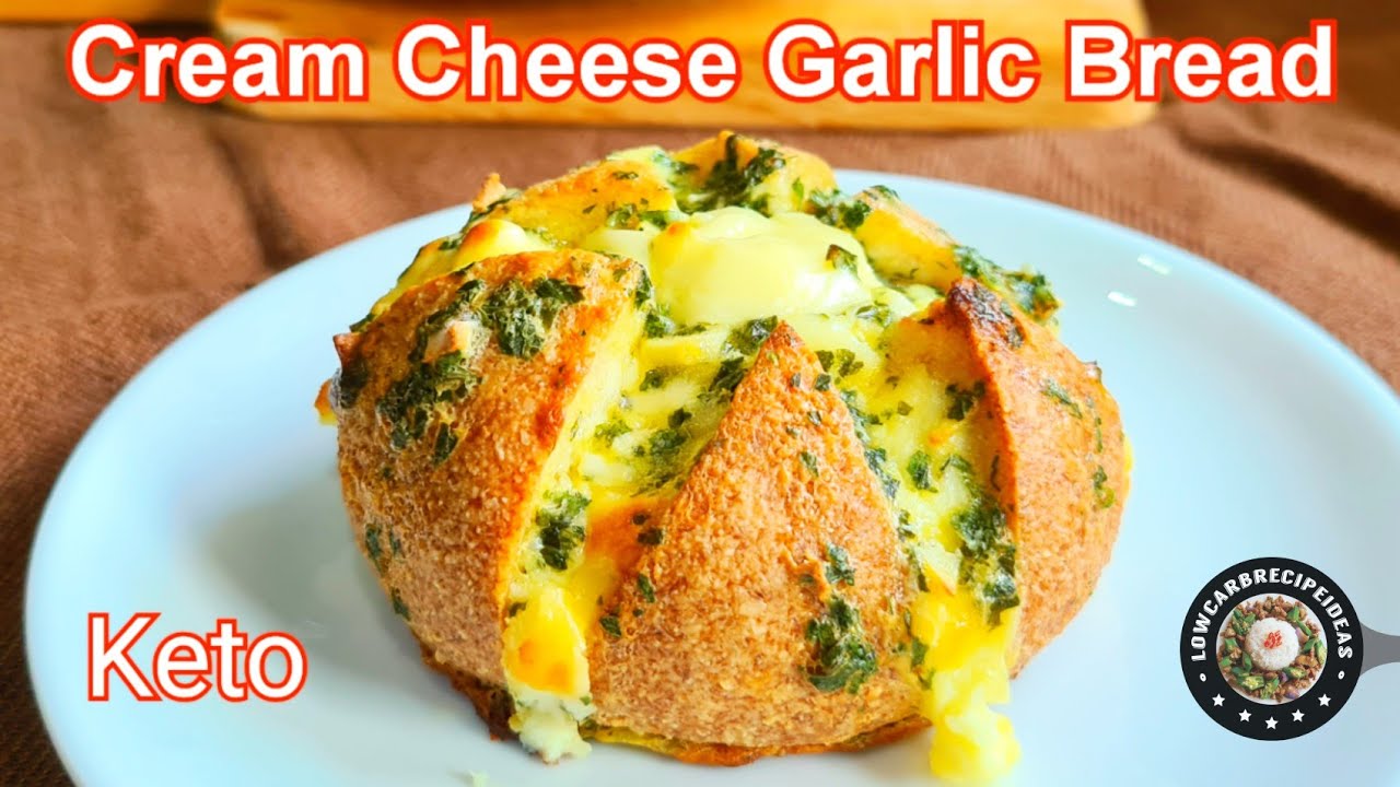 KETO CREAM CHEESE GARLIC BREAD MD Keto Home & Garden Malaysia
