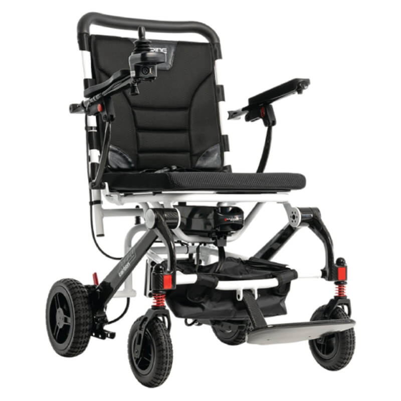 Pride Jazzy Carbon Travel Power Wheelchair MobilityWorks Shop