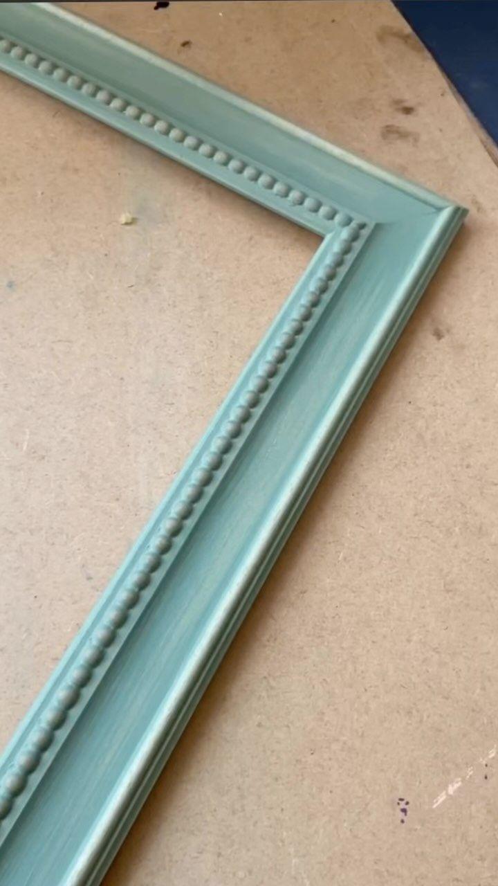 You can paint and varnish the the wood mouldings.