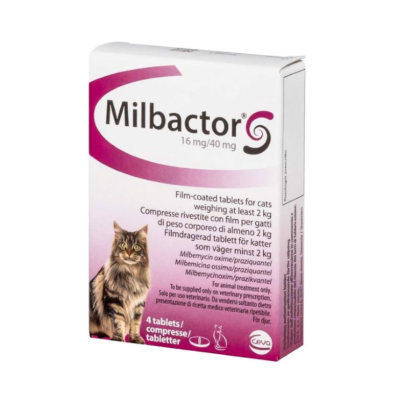 MILBACTOR GATO ADULTO 4 COMP. NUZOA Crecemos para estar más cerca de ti