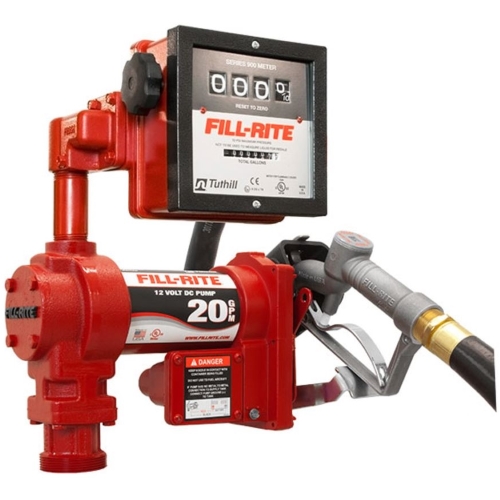FillRite FR4211G 12v DC Pump 20 GPM gallon meter Fast Shipping Consumer Petroleum Pumps