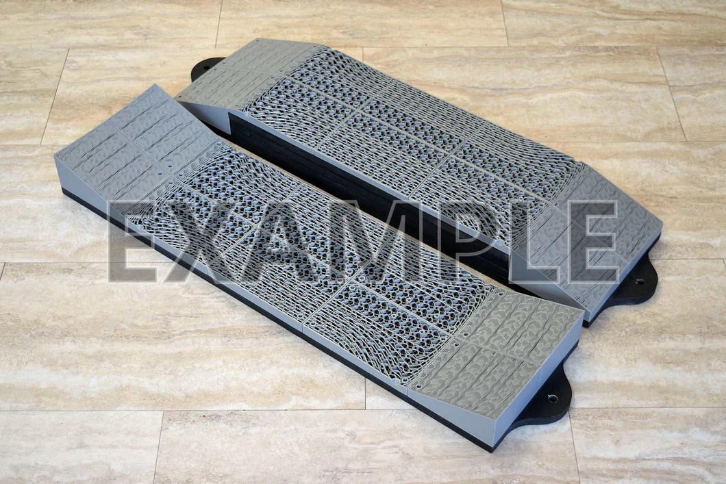 3D Printed Mold Set Custom Open Source Skateboards