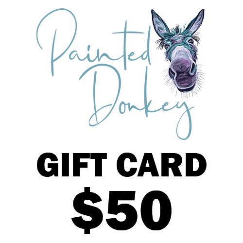 Painted Donkey Gift Card 50 Painted Donkey