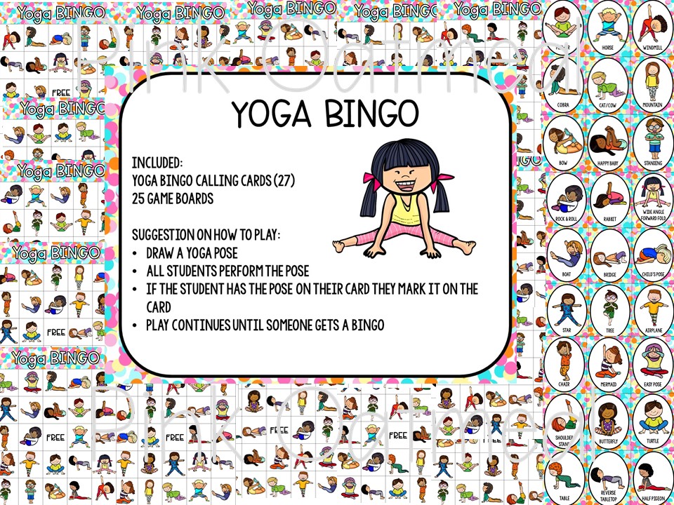 Yoga Games Pink Oatmeal Shop