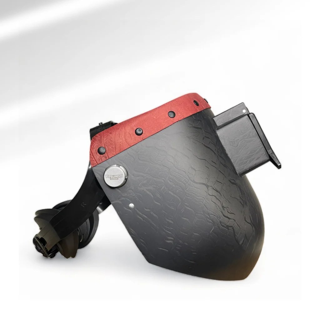 Corn Silk Carbon Fiber Leather Welding Hood