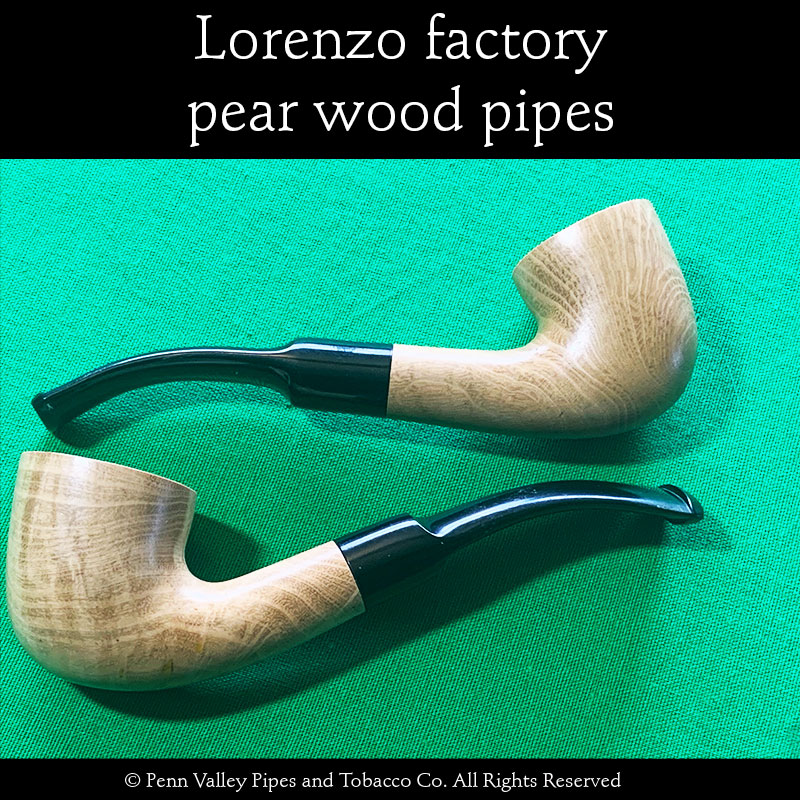 Lorenzo Pear Wood Pipes Dublin Penn Valley Pipes