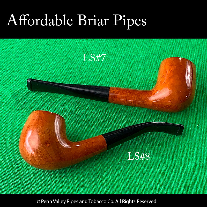 Affordable Briar Pipes from Italy Penn Valley Pipes