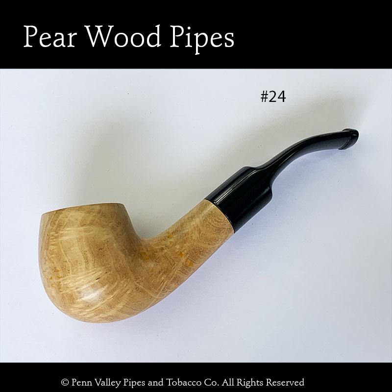 Lorenzo Pear Wood Pipes 24 Penn Valley Pipes