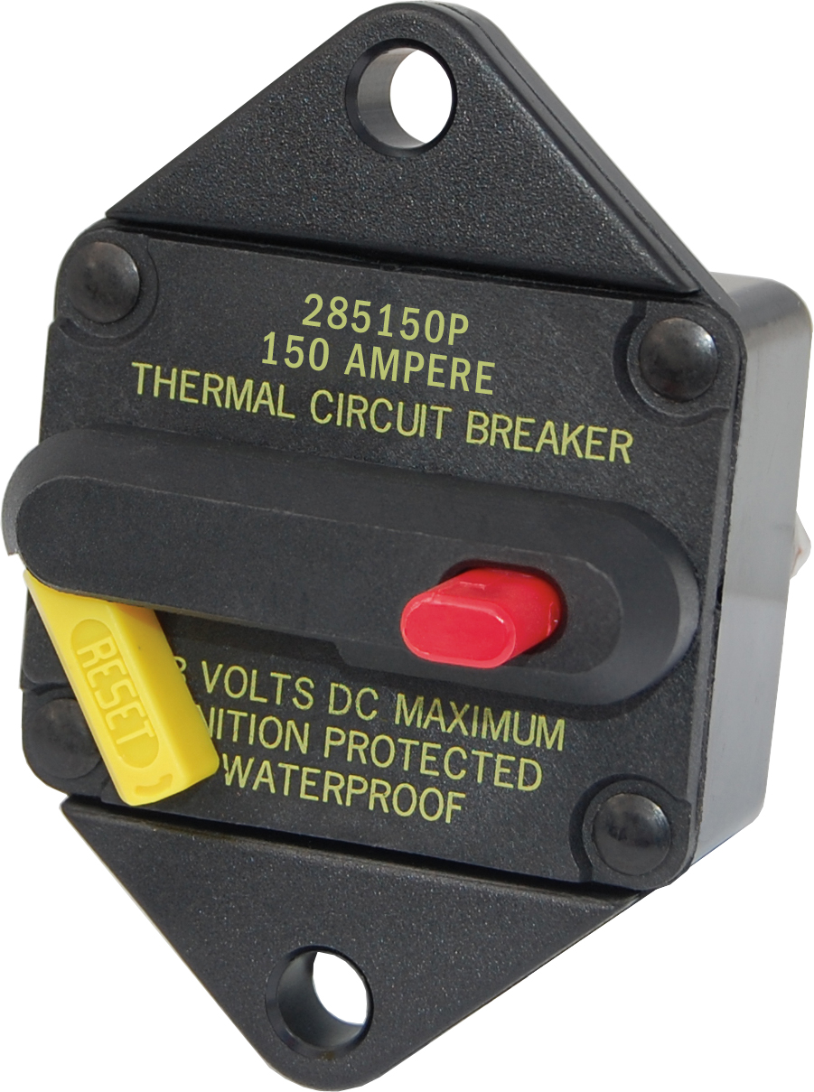 Blue Sea Systems 7089 Panel Mount 285Series DC Circuit Breaker 150 Amps