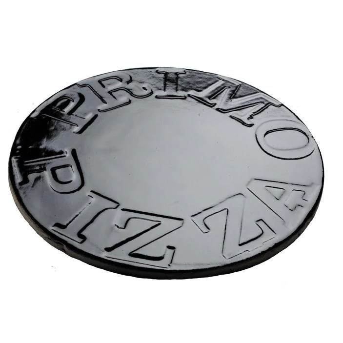 Glazed Ceramic 12" Pizza & Baking Stone Primo Ceramic Grills