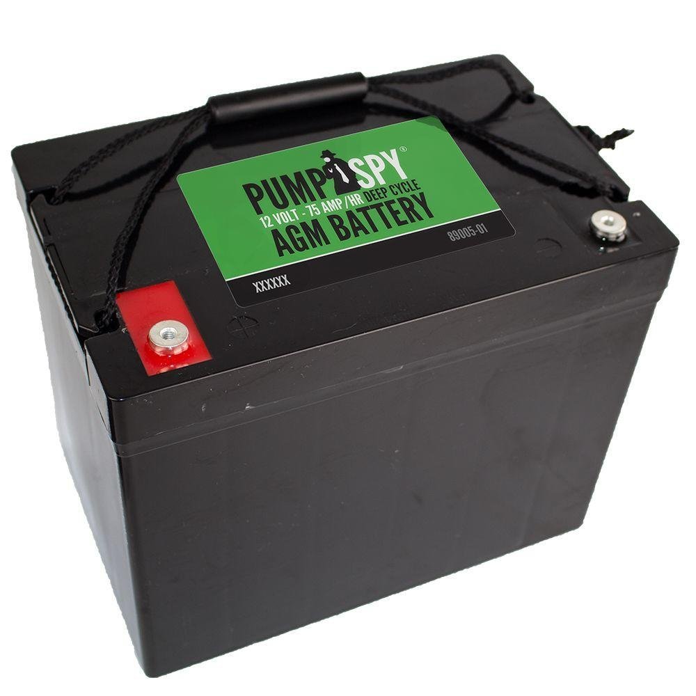 Maintenance Free AGM Battery 75 Ah PumpSpy Store