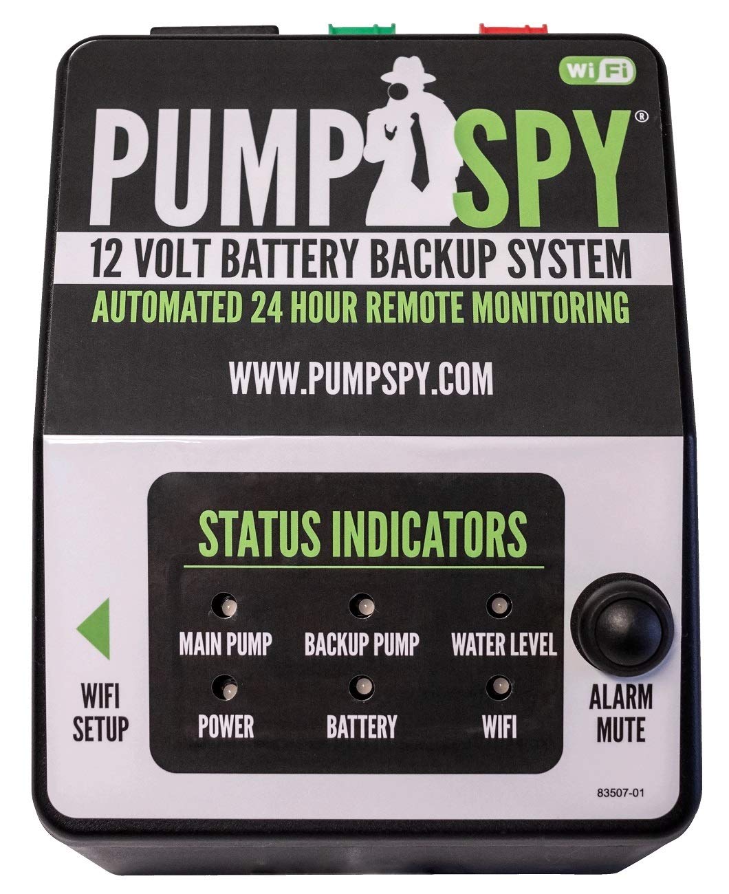 WiFi Battery Backup Sump Pump System PumpSpy Store