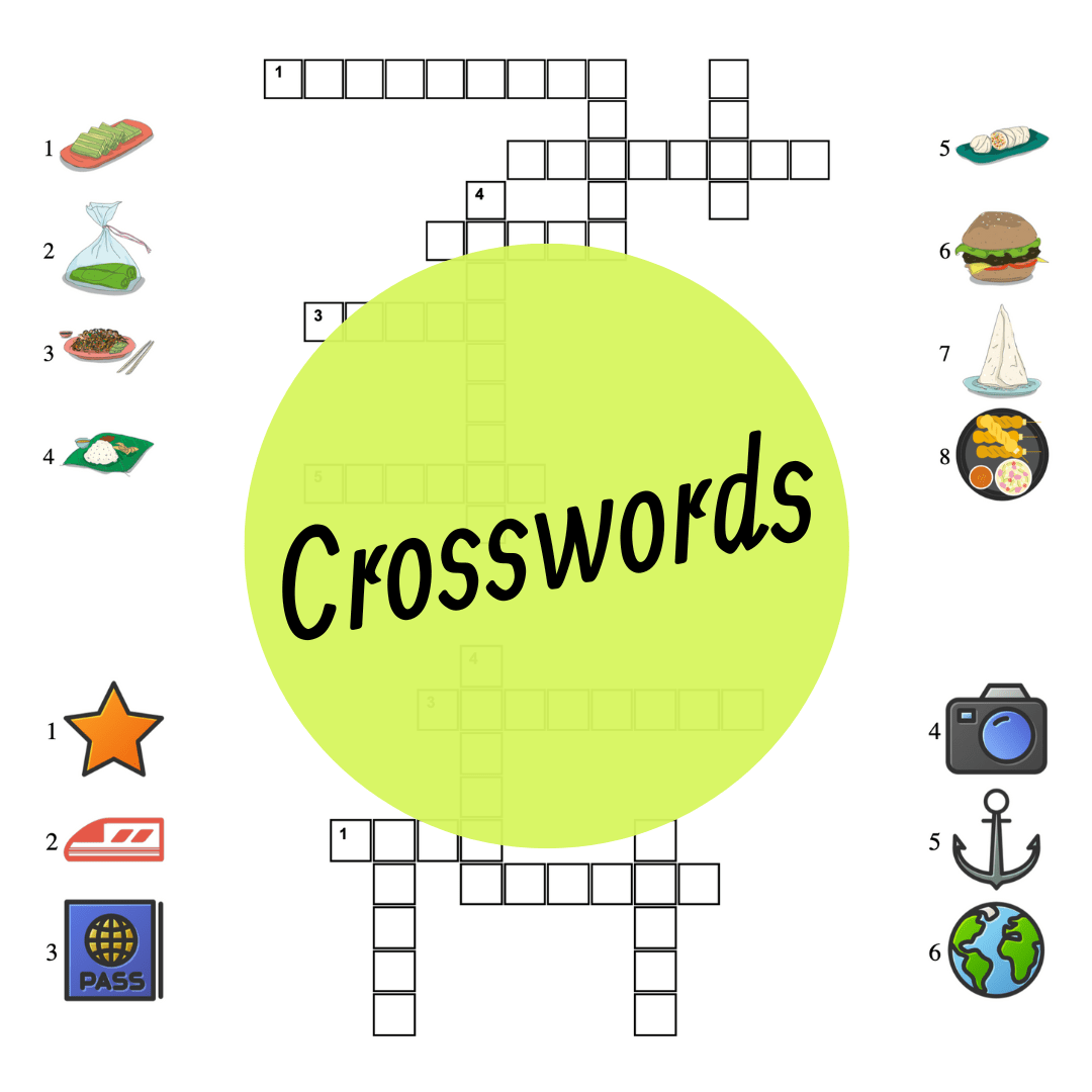Picture Crossword Puzzles SilverActivities Store