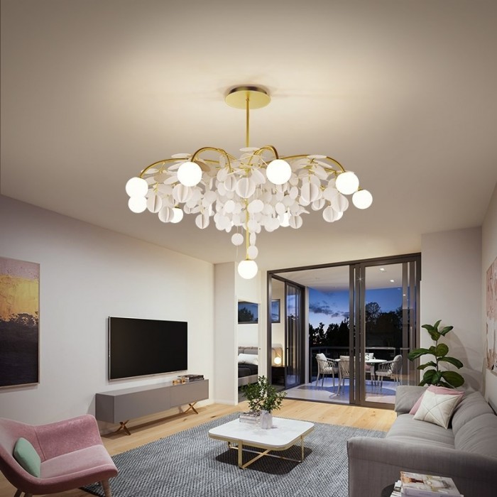 Raindrop Chandelier Simig LightingModern Lightings