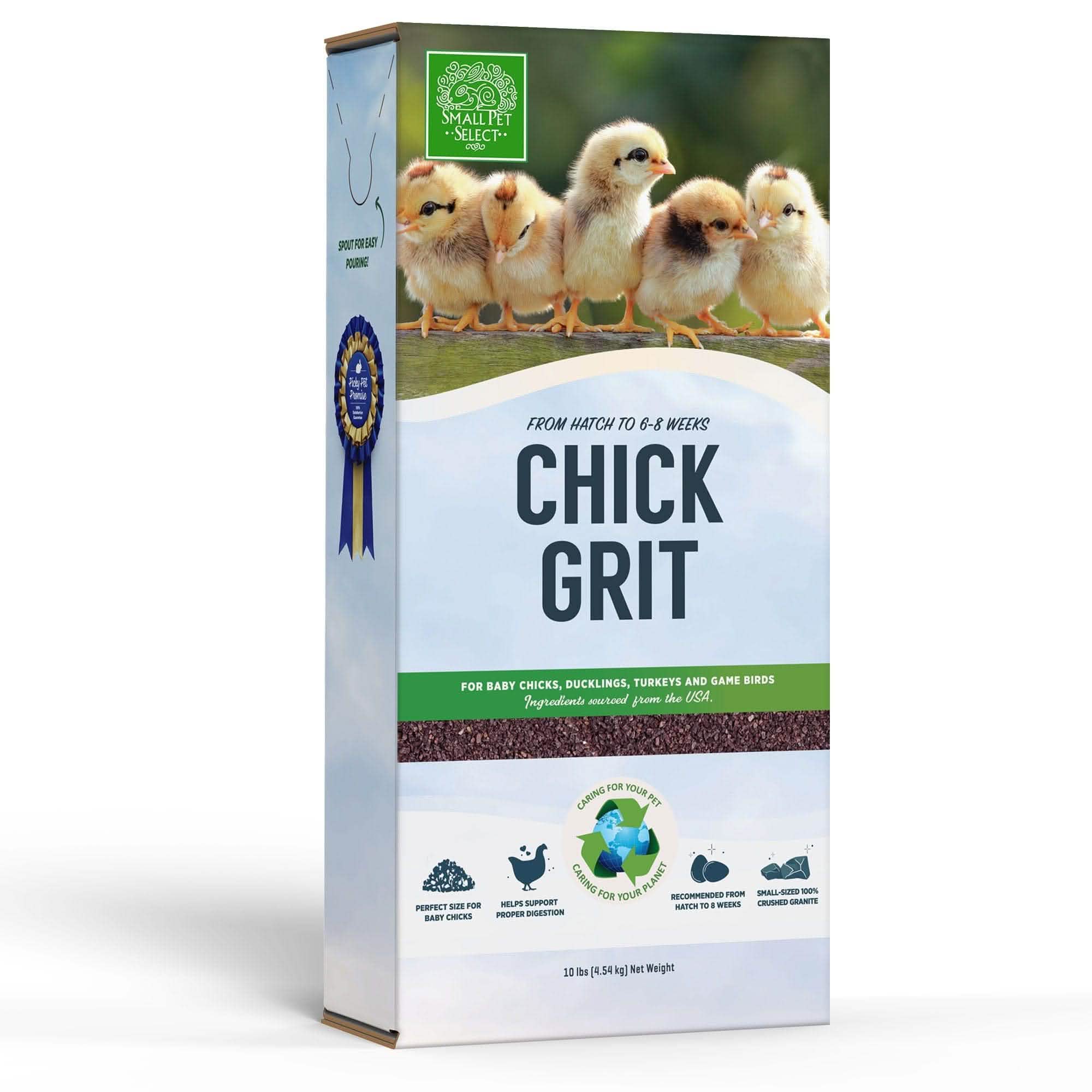 Chick Feeder Grit Perfect for Baby Chicks Small Pet Select U.S.