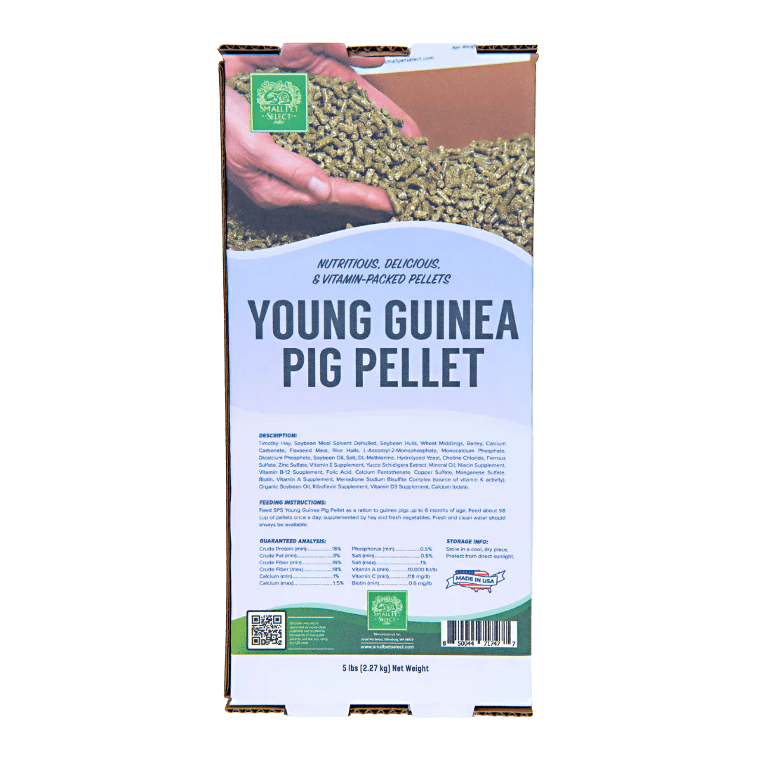 Young Guinea Pig Food Pellet Small Pet Select U.S.