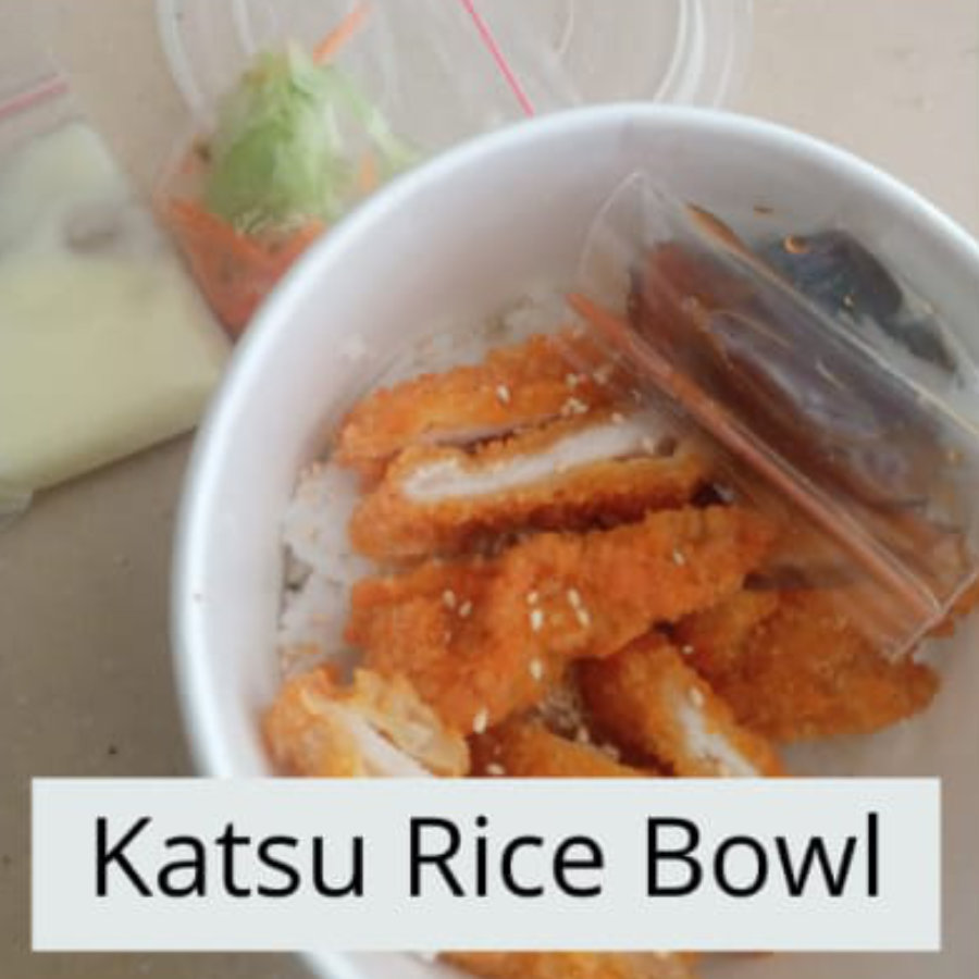 Chicken Katsu Rice Bowl SPM Shop