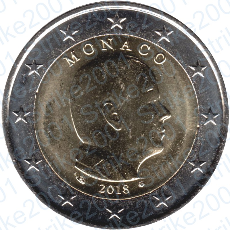 Monaco 2 Euro 2018 FDC