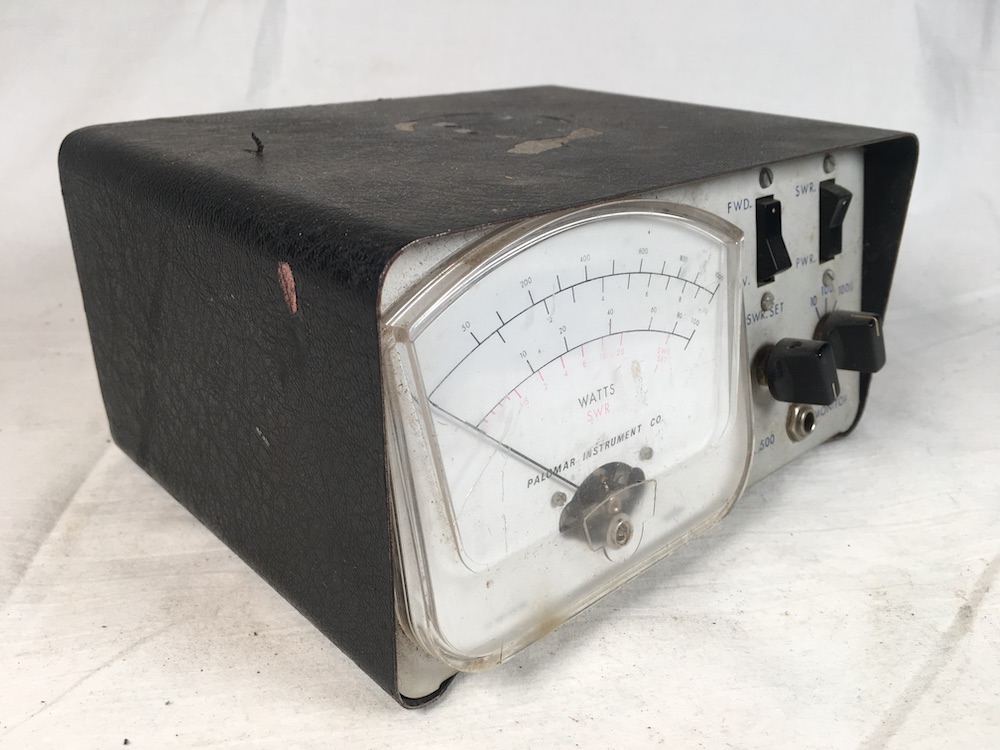 Palomar Model 500 Swr Watt Meter Cb Radio Power Measurement Vintage 70s 5B6