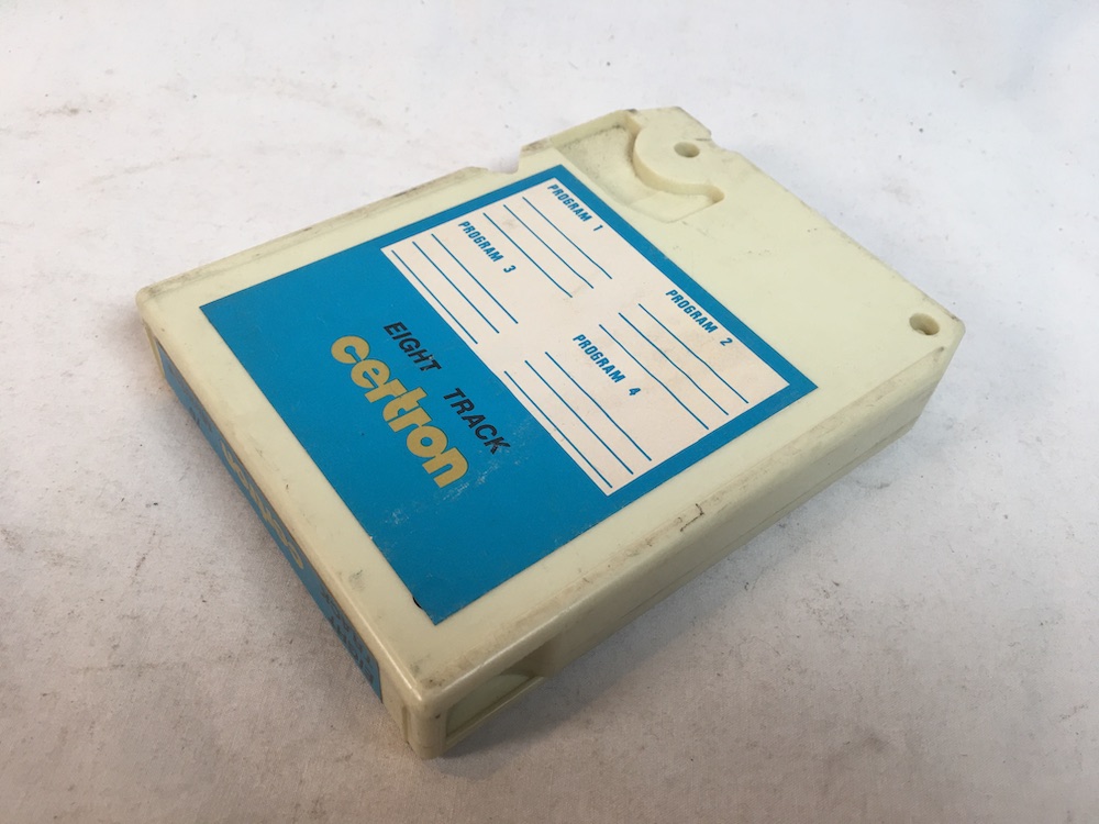 Certron Blank Eight Track Recording Cartridge 70 Minutes RARE UNUSED