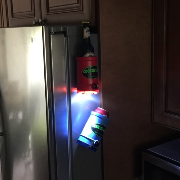 Koozie with LED Flashlight Tailgating Gear Store